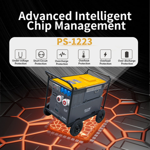 קיבולת בית גדולה יותר 23.5kwh sofimo המותג PS1223 נייד תעשייתי תמיכת תחנת כוח 220v/380v/v 12kw - Product Image 4