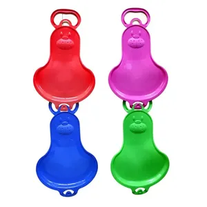 Luge pour enfants de luge de luge robuste avec poignée tirer le <span class=keywords><strong>ski</strong></span> de trou de corde - Product Image 5