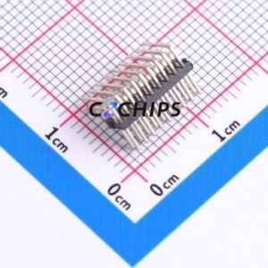 HX PZ1.27-2x9P WZ-P Pin Header Bent Lead Through Hole,P=1.27mm Connector 2x9P 1.27mm 1.27mm Pin Header - Product Image 2