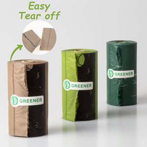 <b>Colour</b> Printing EN13432 ASTMD6400 Eco-Friendly Biodegradable Dog Poop Waste Bag - Product Image 5