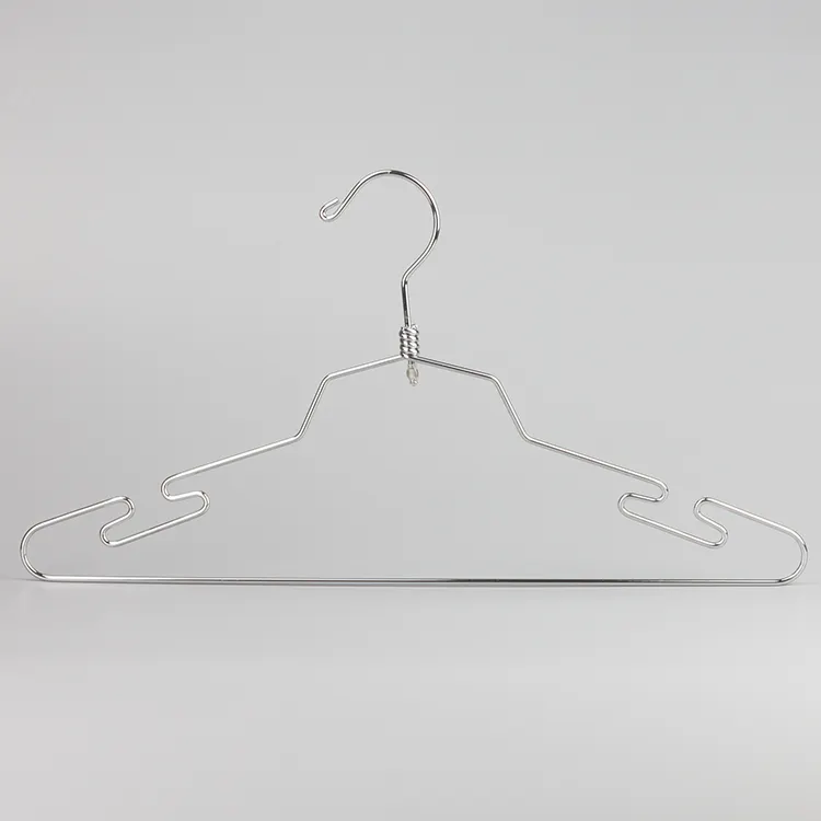 Customized Irregularity Metal Clothes Hanger Save A Space High Quality Durable Commercial Dress Clothes Hanger