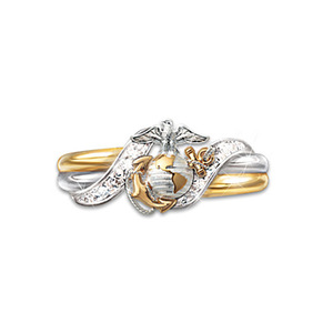 Anello Bicolore con Totem di Uccello Micro-Incrustato, Gioiello Creativo e Trendy da Donna per Uso Quotidiano - Product Image 6