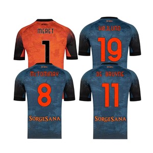 <span class=keywords><strong>Napoli</strong></span> Halloween Football Shirt Shirt Imprimé Nom Numéro Joueur Édition Chemise - Product Image 1