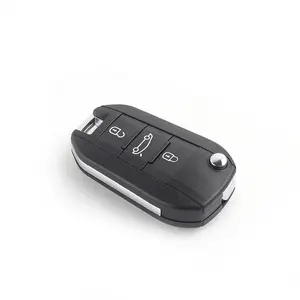 Wholesale automotive Smart folding key wireless adapter for Peugeot 508