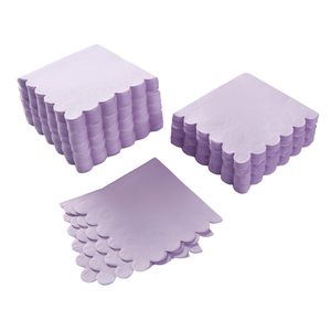 ผ้าเช็ดปากทรงหอยเชลล์พร้อมโลโก้ผ้าเช็ดปากสำหรับงานแต่งงานแบบกำหนดเองดูทันสมัย - Product Image 1