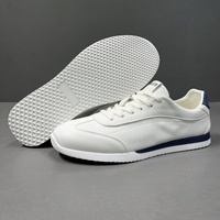 Chaussures d'entraînement allemandes plates en cuir pleine fleur de style européen, légères et luxueuses, pour hommes, nouvelles, polyvalentes, sportives et décontractées
