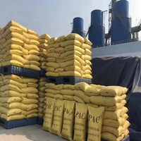 Chlorure de polyaluminium (PAC) en poudre 28% 30% de qualité industrielle, coagulant floculant pour le traitement des eaux usées municipales