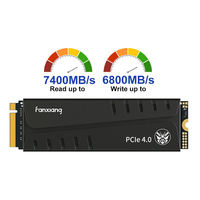 SSD Internal Solid State Hard Drive 500GB 1TB 2TB M2 M.2 2280 NVMe 1.4 PCIe 4.0 Gen 4 X 4 Heatsink untuk PS5 Playstation 5