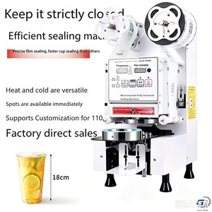 Machine de scellage automatique de gobelets en plastique avec moule de 90 mm et 95 mm pour l'industrie des boissons - Product Image 6