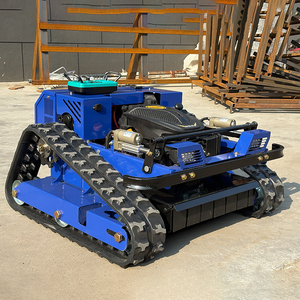 Manufacturer Direct Sales Cheap 500mm 20IN Tracked Gasoline <strong>Electric</strong> Start RC Robot Lawnmowers Slope Remote Control <strong>Lawn</strong> <strong>Mower</strong> - Product Image 2