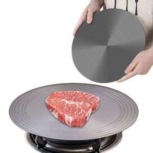 Plaque diffuseur de chaleur pour cuisinière à gaz, plaque diffuseur d'induction, plateau de décongélation rapide en aluminium pour aliments congelés - Vente en gros - Product Image 3