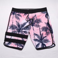 Celana Pendek Pantai Pria Bahan Polyester Cepat Kering, Model Boardshorts