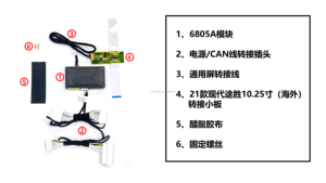 Système de caméra panoramique de recul à 360 degrés AHD pour <span class=keywords><strong>Hyundai</strong></span> Tucson Exter Alcazar Tucson - Product Image 4