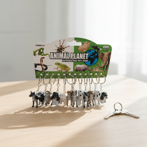 BEFLY Mini figurine de chien, ensemble de modèles d'animaux, porte-clés en PVC, service OEM/ODM - Product Image 3