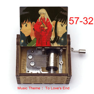 Caja Musical <span class=keywords><strong>de</strong></span> Madera con Manivela, Tema <span class=keywords><strong>de</strong></span> Canción <span class=keywords><strong>de</strong></span> Inuyasha, Regalo <span class=keywords><strong>de</strong></span> Navidad para Niños y Amigos - Product Image 5