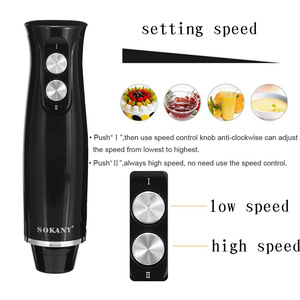Un appareil de cuisine ménager multifonctionnel quatre-en-un qui peut être utilisé comme bâton d'agitation, batteur à œufs et hachoir à <span class=keywords><strong>viande</strong></span> - Product Image 6