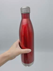 Gobelet isotherme en acier inoxydable à double paroi 500 ml, bouteille à boisson, tasse, vente en gros OEM, sans BPA - Product Image 3