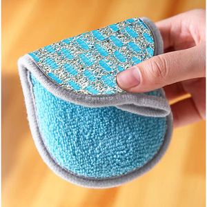 Esponja de doble cara para lavar platos, esponja mágica para lavar platos, paño de limpieza, estropajo, estropajo para ollas, esponja en forma de ocho. - Product Image 4