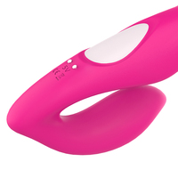 QIYI Lesbisches Paar Frauen Starker Vibrierender G-Punkt Klitoris Anal Erwachsenen-Sexspielzeug Doppel-Dildo Vibrator