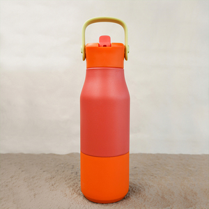 Insulated Tumbler with Handle & Lid - Portable Hot/Cold Cup Customized Eco-friendly Gifts Environmentally Product