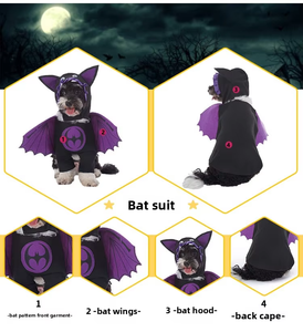 Halloween &amp; Christmas Dog Costume | Standing Funny Pet Outfits | Polyester <strong>Puppy</strong> Christmas Clothes for Holiday Party Sales - Product Image 4