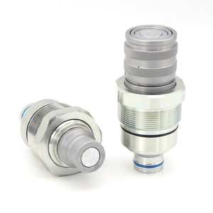 ข้อต่อไฮดรอลิกแบบเร็วมาตรฐาน ISO16028 หน้าเรียบ สำหรับรถตักล้อยาง ผลิตจากโรงงานโดยตรง - Product Image 2