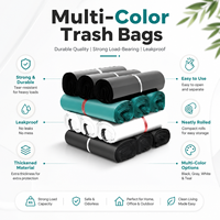 Sacs d'expédition colorés imperméables imprimés avec logo, sacs d'emballage en polyéthylène pour chaussures, sacs postaux en plastique imprimés