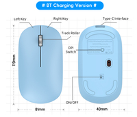 Souris sans fil USB promotionnelle Ranguo, logo personnalisé, pour le jeu et le bureau, design moderne en plastique, impression sérigraphique, vente en gros