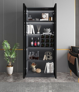 Vitrines à <span class=keywords><strong>vin</strong></span> en <span class=keywords><strong>verre</strong></span>, style moderne minimaliste, murales, pour le salon - Product Image 1