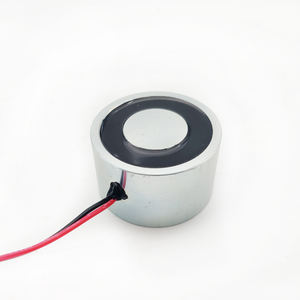 12v 24v Dc 50kg/500N מיני מגנט קבוע עגול - Product Image 1