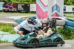 Go-Karts électriques pour enfants 5 ans et plus École primaire <span class=keywords><strong>Chariot</strong></span> jouet sûr Parc d'attraction et d'amusement intérieur Off Road - Product Image 5
