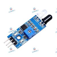 Infrared Barrier Module Obstacle Avoidance Car Obstacle Avoidance Sensor Black and White Line Recognition