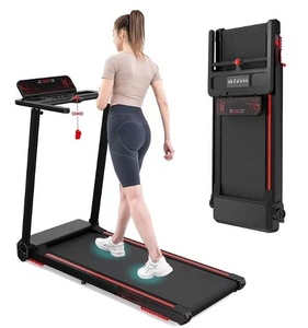 Tapis de marche pliable portable avec écran LED pour fitness à domicile, inclinaison manuelle, vente en gros - Product Image 1