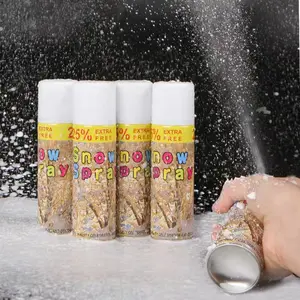 Spray artificiel OEM Super septembre, mousse de pulvérisation de neige colorée de taiwan pour fête