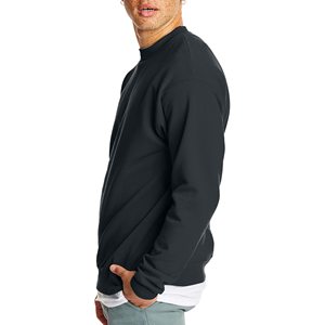 Long Sleeve Sweat Shirts <b>Thick</b> <b>Fleece</b> Blank Jumpers High Quality Men's Sweatshirts 100% Cotton Custom Logo Eco-Friendly Quick D - Product Image 2