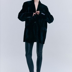 กางเกงออกกำลังกายเอวสูงสำหรับผู้หญิงกางเกงออกกำลังกายเอวสูงรัดรูปสีพื้น - Product Image 4