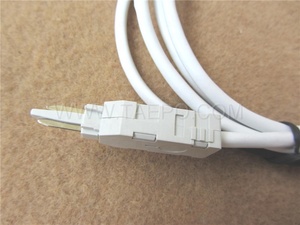 2-poliges Test kabel LSA-Tests topfen an Bananen stecker 1,5 m Wird in Telekommunikation gestellen, Verteiler rahmen und Schalt schränken verwendet - Product Image 3