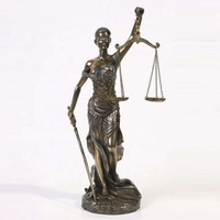 Statue de la Déesse de la Justice en Bronze grandeur nature, décoration de jardin, à vendre