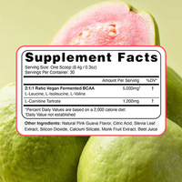 Prival Label BCAA Powder Rasa Buah Monk Melindungi Otot Ramping, Mengatur Berat Badan, dan Meningkatkan Tingkat Energi