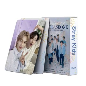 Plus de 30 designs, 55 photocards STRAYKIDS, chaîne complète, nouvel album Star KPOP, marchandises, <span class=keywords><strong>carte</strong></span> LOMO, <span class=keywords><strong>cadeaux</strong></span> d'affaires, <span class=keywords><strong>carte</strong></span> - Product Image 5