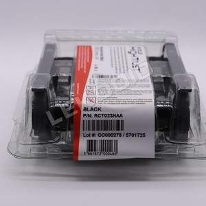 Genuine <span class=keywords><strong>Evolis</strong></span> In Bianco E Nero Del Nastro Del Nero RCT023NAA - Product Image 2