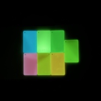 Feuille acrylique fluorescente auto-luminescente en plexiglas