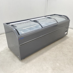 Congelador Horizontal Comercial para Supermercados, Tipo Isla, Curvo, para Exhibición de Alimentos Congelados - Product Image 1