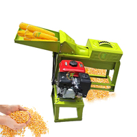 Usine petit mini grain sorgho riz batteuse pour soja blé batteuse agriculture portable blé batteuse