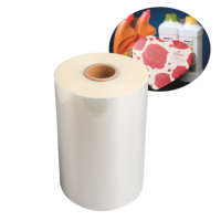 Rouleaux de film thermorétractable POF imprimé 12 microns pour emballage cadeau iPhone, découpeur coulissant, film rétractable pour bateaux, matériau d'emballage plastique