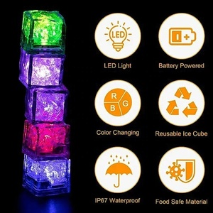 Tốt nhất <span class=keywords><strong>LED</strong></span> Glow Ice <span class=keywords><strong>Cube</strong></span> nhanh chậm nhấp nháy đèn <span class=keywords><strong>LED</strong></span> long lanh ánh sáng lên Ice <span class=keywords><strong>Cube</strong></span> <span class=keywords><strong>Led</strong></span> Ice Cubes cho Đảng thanh giáng sinh - Product Image 5