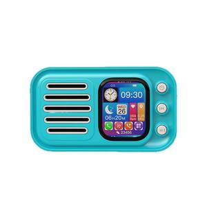 TBFIT 2025 Nueva pantalla inteligente Altavoz Blue Tooth Reloj lírico Reloj despertador Pantalla TWS Radio FM Encuentra tu teléfono Reproductor recargable - Product Image 1