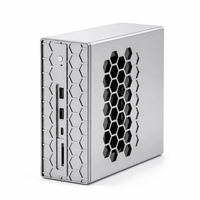 AMD Ryzen AI Max+ 395 AI Mini PC 128GB LPDDR5X Radeon 8060S 10GbE 2.5G LAN 4 M.2 NVMe USB4 WiFi 7 8K AI Workstation.