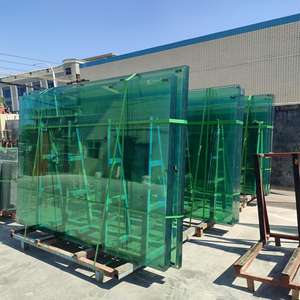 Fabrication de verre Verre trempé ultra clair 4 mm-19 mm Verre flotté transparent Feuille <span class=keywords><strong>originale</strong></span> pour cloison de bureau Mur rideau - Product Image 3