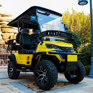 Custom Color 48V <b>72V</b> Lithium <b>Battery</b> High Power 4000W 6 Seater Golf Cart 30-50Km/h Beach Resort Community Hotel 48V <b>72V</b> Lithium - Product Image 4